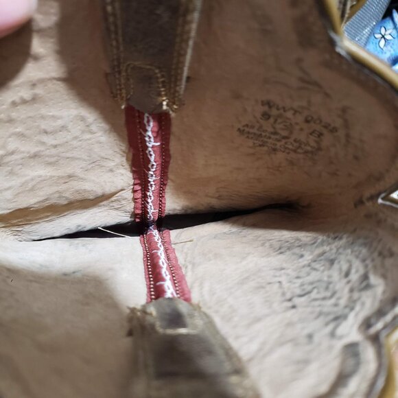 Twisted X WWT0025 Brown Leather Women Western Cowgirl STITCHED Boots 9,5B - Picture 13 of 14